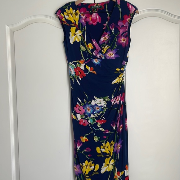 RALPH LAUREN stretch sheath dress, size 2, great condition - Picture 1 of 4